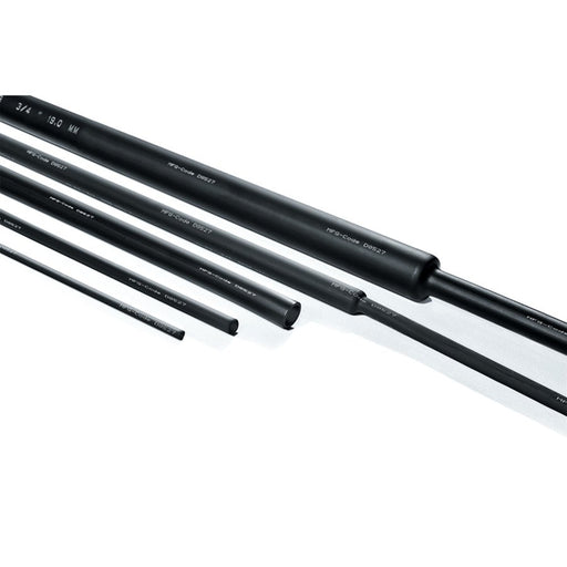 HellermannTyton - Schrumpfschlauch Warmschrumpfschlauch SE28 76,0/38,0 POA BK 15 − 15 Meter