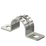 OBO Bettermann - Befestigungsschelle für Kabel/Rohre Befestigungsschelle 605 16 A4 16mm zweilappig − 100 Stück