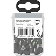 Bosch - Bit PRO Pozidriv Impact Bit, 2607002804 (VE25) PZ2 25 mm Display 10