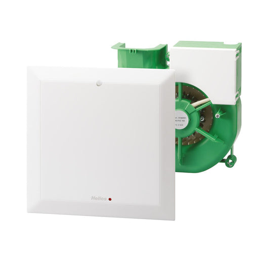 Helios Ventilatoren - Ventilator für innenliegende Bäder und Küchen Ventilatoreinsatz ELS-VP 100 mit Fassade
