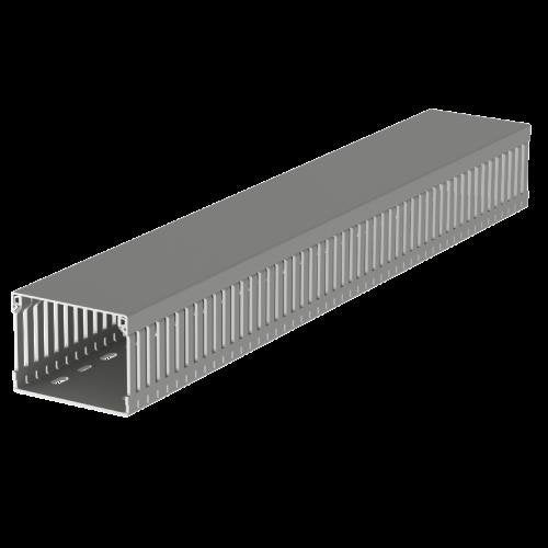 Unex - Verdrahtungskanal gr 60.80.77 RAL7030 60x80 − 2 Meter
