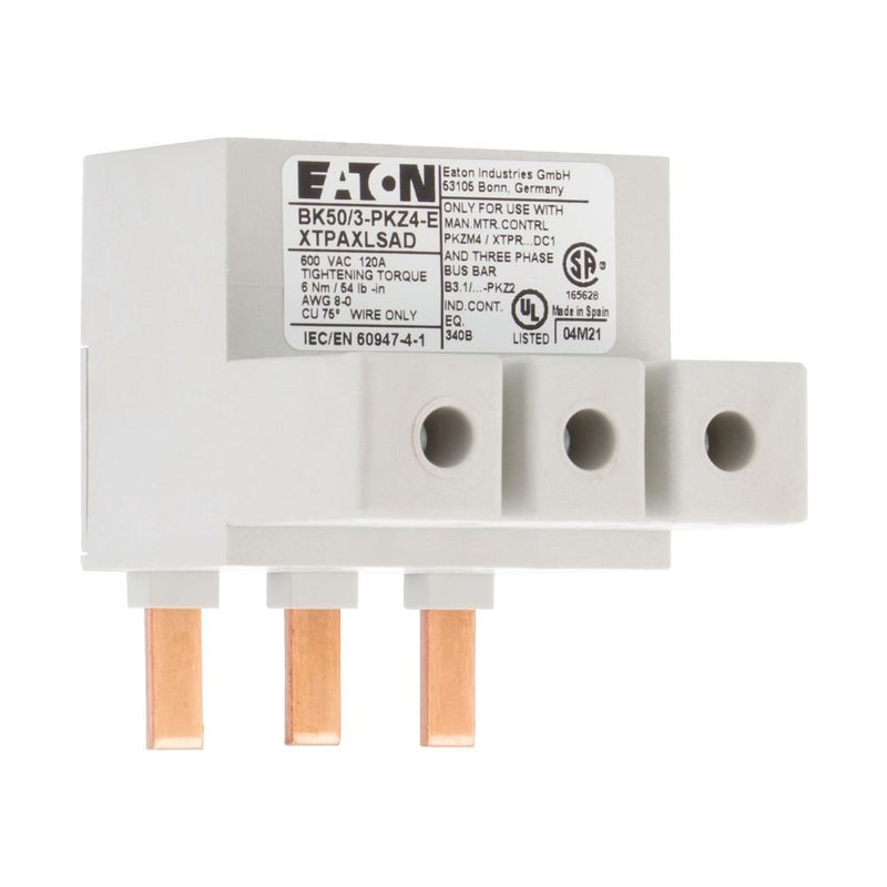 Eaton - Sammelschienenklemme Einspeiseklemme BK50/3-PKZ4-E
