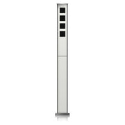 TCS Tür Control - Kommunikations-Säule K3-Leersäule 1,70m K34AS für 4 AMI Module