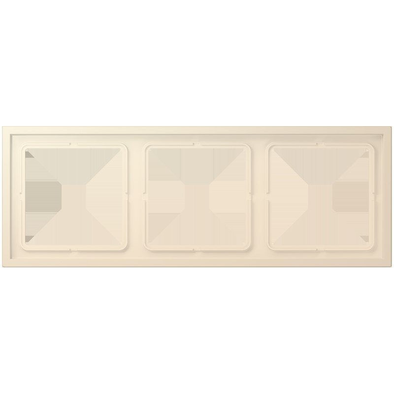 Jung - Abdeckrahmen Rahmen 3-fach LCZ 983 BF 238 terre sienne pale