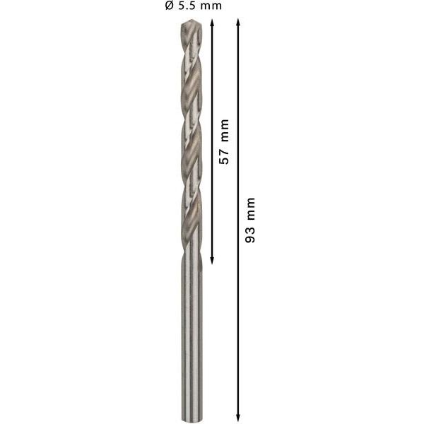 Bosch - Bohrer PRO Metal HSS-G 2608595064 Spiralbohrer 5,5 x
