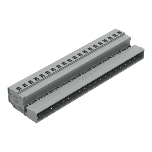 WAGO - Kabelsteckverbinder für Leiterplattensteckverbinder 1-Leiter-Stiftleiste 231-620/018-000 CAGECLAMP,2,5mm²,gr − 10 Stück