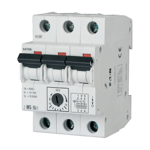 Eaton - Leistungsschalter für Motorschutz Motorschutzschalter Z-MS-16/3 10-16 A, 3p