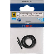 Bosch - Steckschlüsselset Set mit Haltering und 2608003067 Stift für PRO Impact