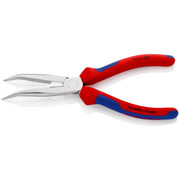 Knipex - Flachzange Flachrundzange 26 25 200 SB mit Schneide, 200mm