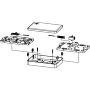 Telegärtner - Spleißkassette MICRO-Spleißbox 100022274 best. 4xSC/APC OS2