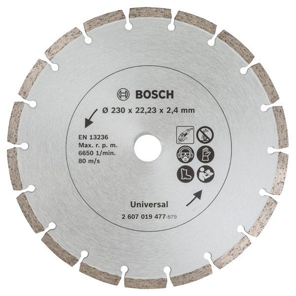 Bosch - Trenn-/Schleifscheibe Diamanttrennscheibe für 2607019479 Baumaterial