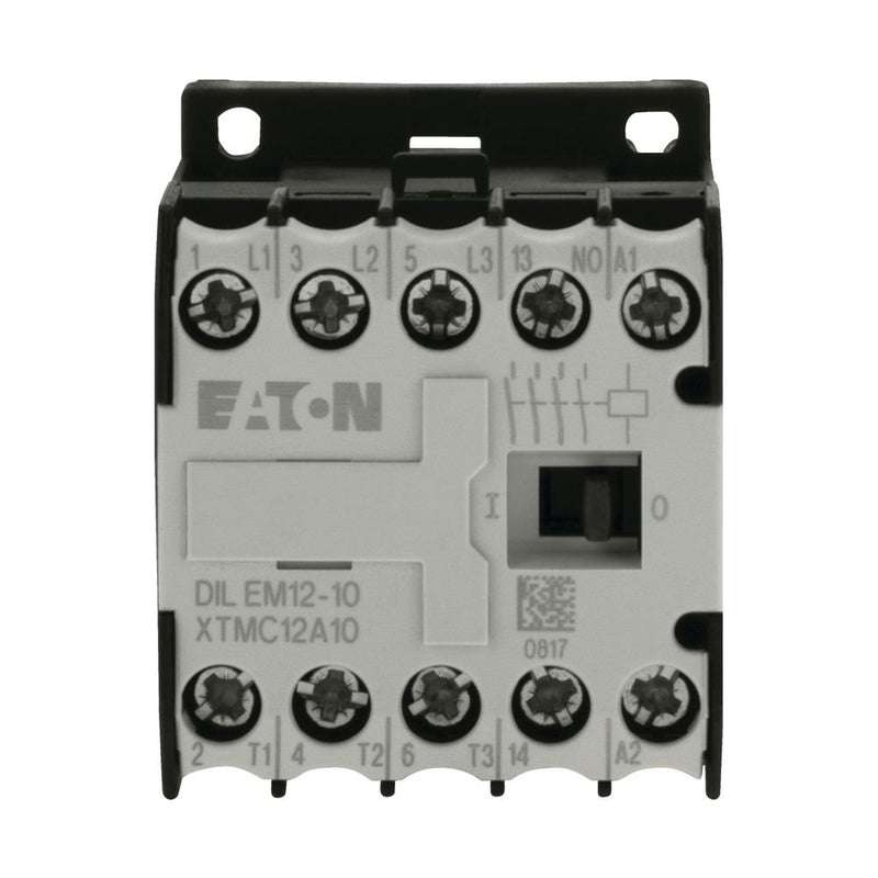 Eaton - Leistungsschütz zum Schalten von Wechselstrom Leistungsschütz DILEM12-10-G(24VDC) AC-3/400V:5,5kW 3p