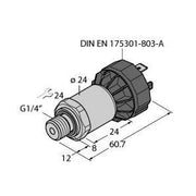 Turck - Druck-/Absolutdruckmessumformer Drucktransmitter PT0.1V-15 #100021285 mit Stromausgang