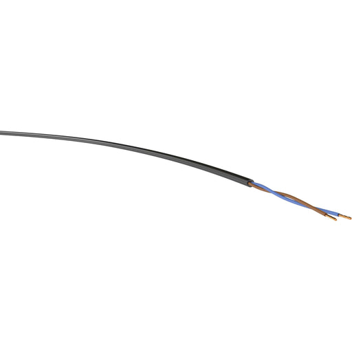 Klimaprime - Energiekabel < 1 kV, für ortsveränderlichen Einsatz H03VV-F 2x0,75 sw Ri. 50 H03VV-F 2x0,75 sw Schlauchltg PVC − 50 Meter