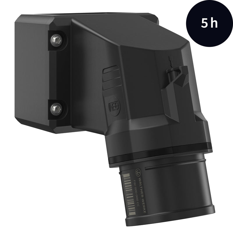 Walther Werke - CEE-Gerätestecker (IEC 60309) CEE NEO Phasenwender FW714505PH 16A 5P 5h IP54 − 10 Stück