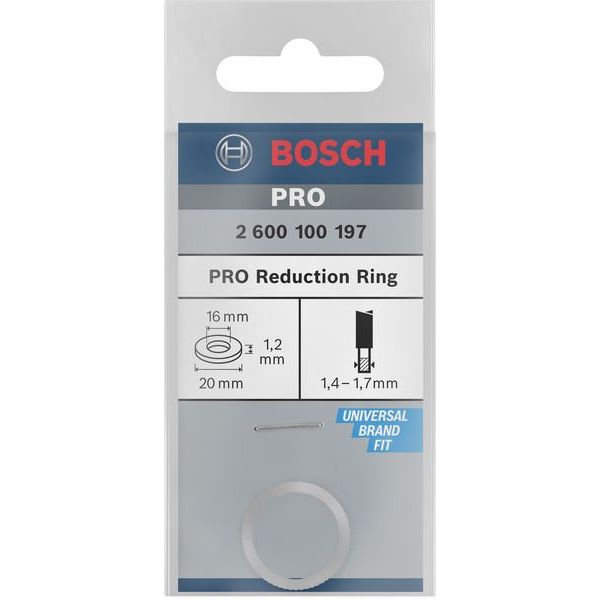 Bosch - Systemzubehör für Sägen (Akku/elektrisch/Druckluft) Reduzierring für PRO 2600100197 Kreissägeblatt 20 x