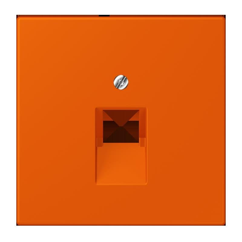 Jung - Einsatz/Abdeckung für Kommunikationstechnik Abdeckung für IAE/UAE LC 969-1 UA 260 orange vif
