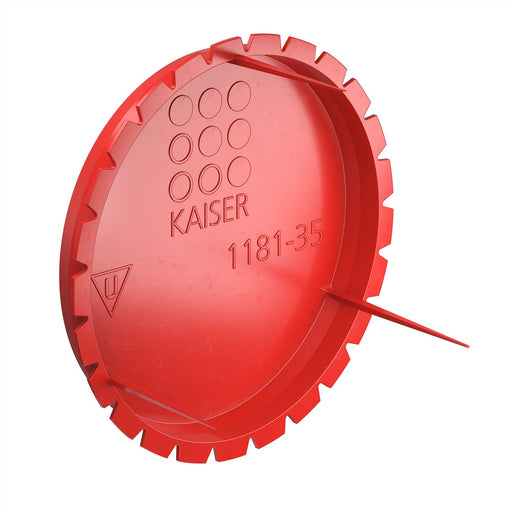Kaiser - Deckel für Dose/Gehäuse für Montage in der Wand/Decke Signal-Deckel 1181-35