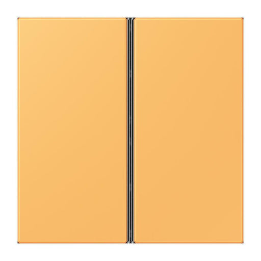 Jung - Abdeckung/Bedienelement für Installationsschalterprogramme Tastensatz 2fach LC 402 TSA 254 ocre jaune clair