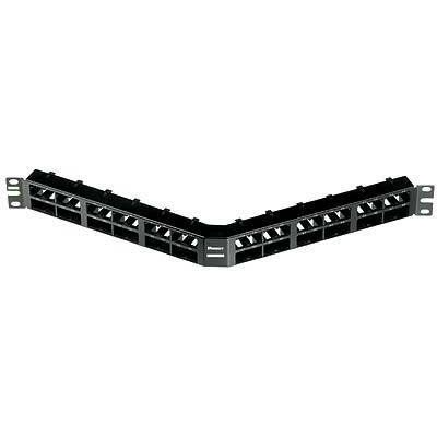 Panduit - Patchpanel Kupfer Patch-Panel CPA48HDBL 48-Ports HD gewink