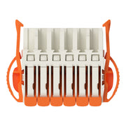 WAGO - Kabelsteckverbinder für Leiterplattensteckverbinder Federleiste 1-Leiter Hebel 2721-1106/037-000 Push-in Cage Clamp − 50 Stück
