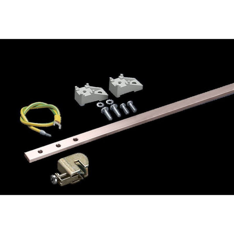 Rittal - Erdungsschiene für Verteiler Erdungsschiene DK 7546.000(VE1Satz) Cu, Länge 1600mm