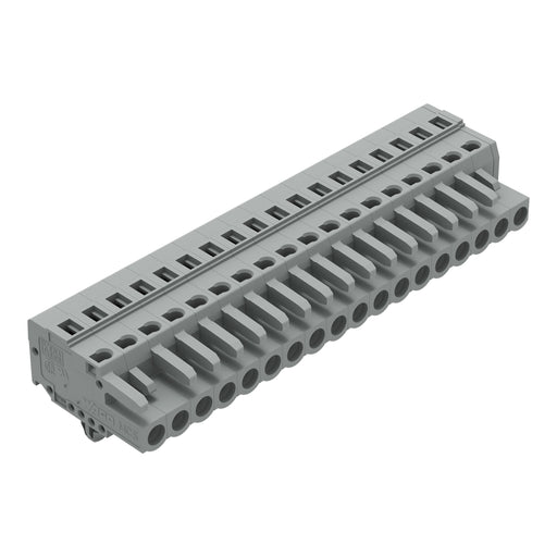 WAGO - Kabelsteckverbinder für Leiterplattensteckverbinder Federleiste 231-118/008-000 kodierbar − 10 Stück
