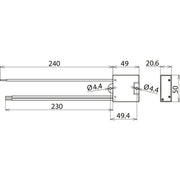 DEHN - Überspannungsableiter für Energietechnik/Stromversorgung Überspannungs-Ableiter DCOR L 2P 275 Typ 2 DEHNcord