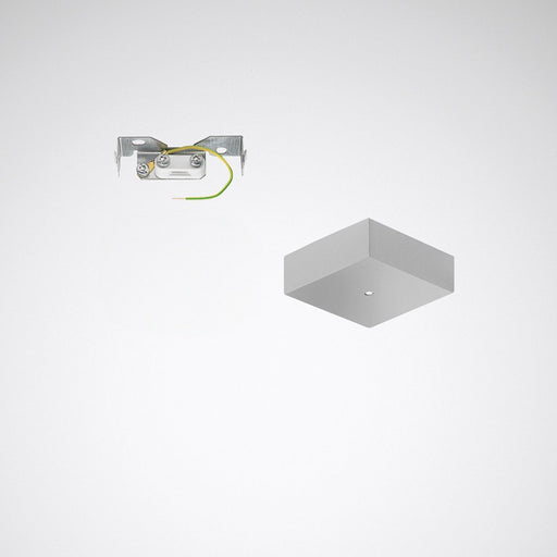 Trilux - Mechanisches Zubehör/Ersatzteile für Leuchten Deckenanschlussdose ZAE 03 eckig, si-gr