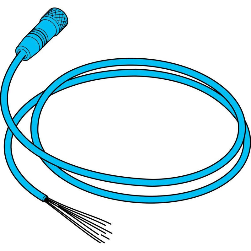 Di-soric - Konfektioniertes Sensor-Aktor-Kabel I/O-Kabel VKHM-Z-2.5/8 Bu, M12, 2500mm