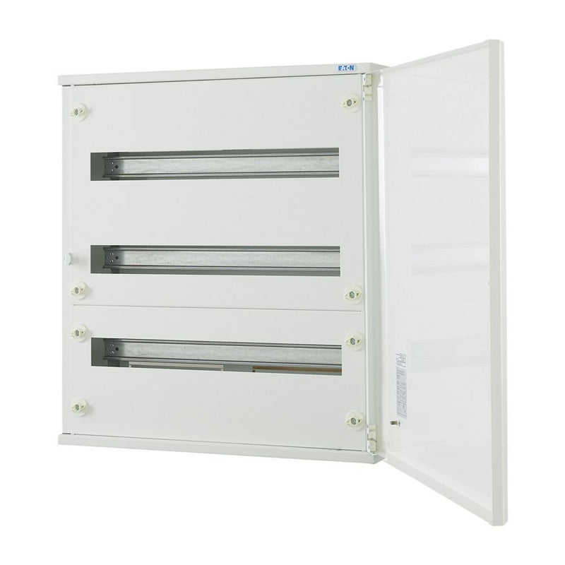 Eaton - Installationskleinverteiler Oberputz Flachverteiler BF-O-3/72-C komplett 3 Rei. Weiß
