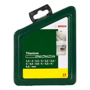 Bosch - Bohrer-Set Metallbohrer-Set HSS-TiN, 2607019436 13-teilig 1,5 - 6,5