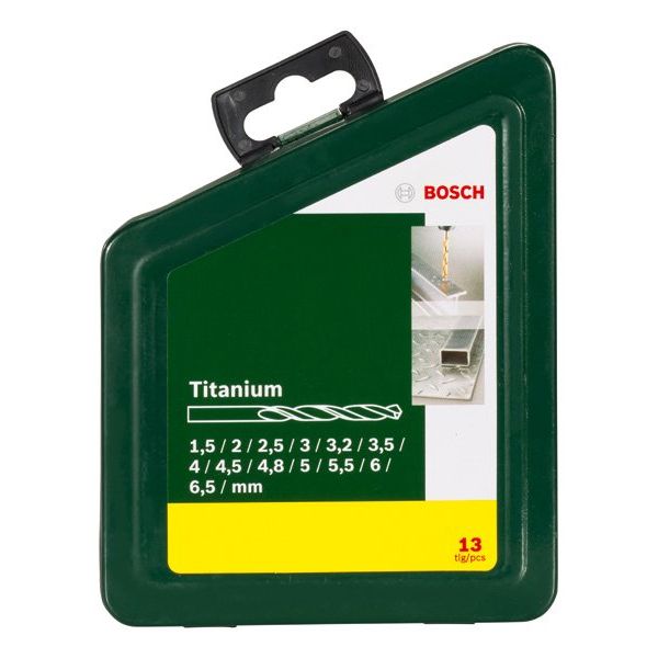 Bosch - Bohrer-Set Metallbohrer-Set HSS-TiN, 2607019436 13-teilig 1,5 - 6,5