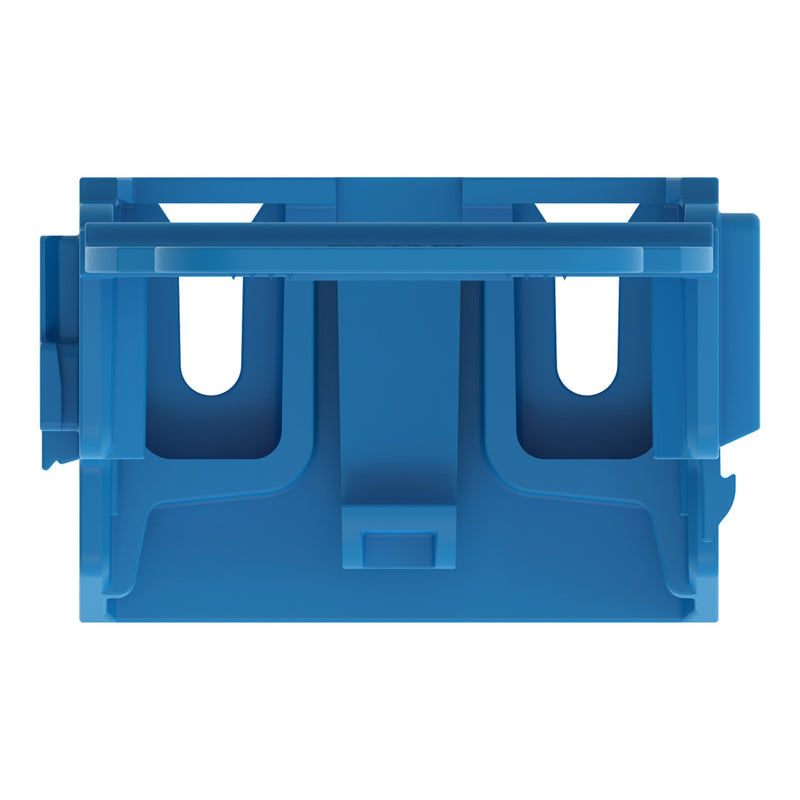 WAGO - Zubehör/Ersatzteile für Klemmen Befestigungsadapter 221-509/000-006 4qmm, blau − 10 Stück
