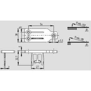 Schmersal - Betätiger für Positionsschalter mit getrenntem Betätiger Betätiger AZM 161-B1E − 1 Stück by Schmersal
