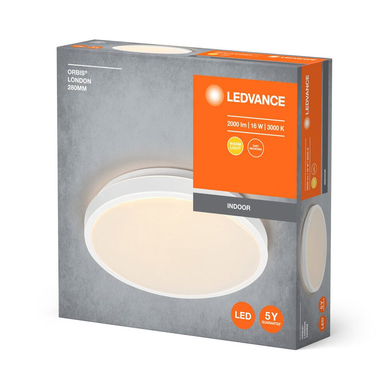 Ledvance - Decken-/Wandleuchte LED-Deckenleuchte Orbis #4058075829183 3000K, weiß