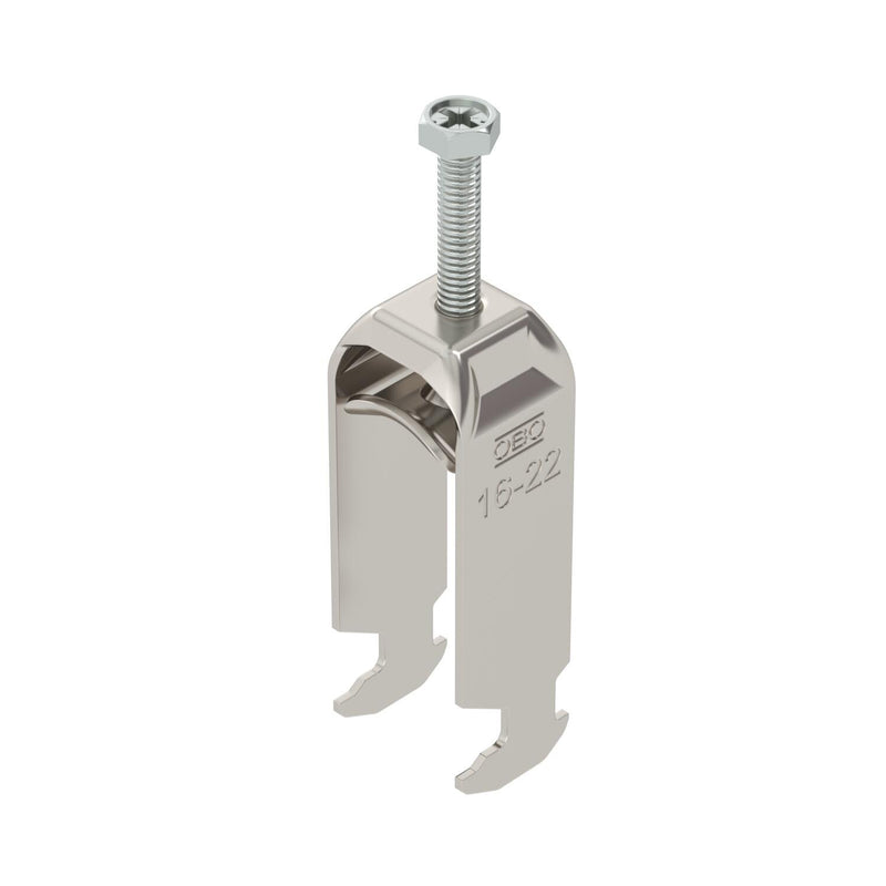 OBO Bettermann - Bügelschelle BS-H2-M-22 A2 2-fach − 50 Stück