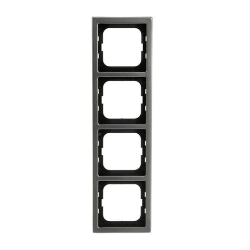 Busch-Jaeger - Abdeckrahmen Rahmen 4-fach 1724-866K pur edelstahl