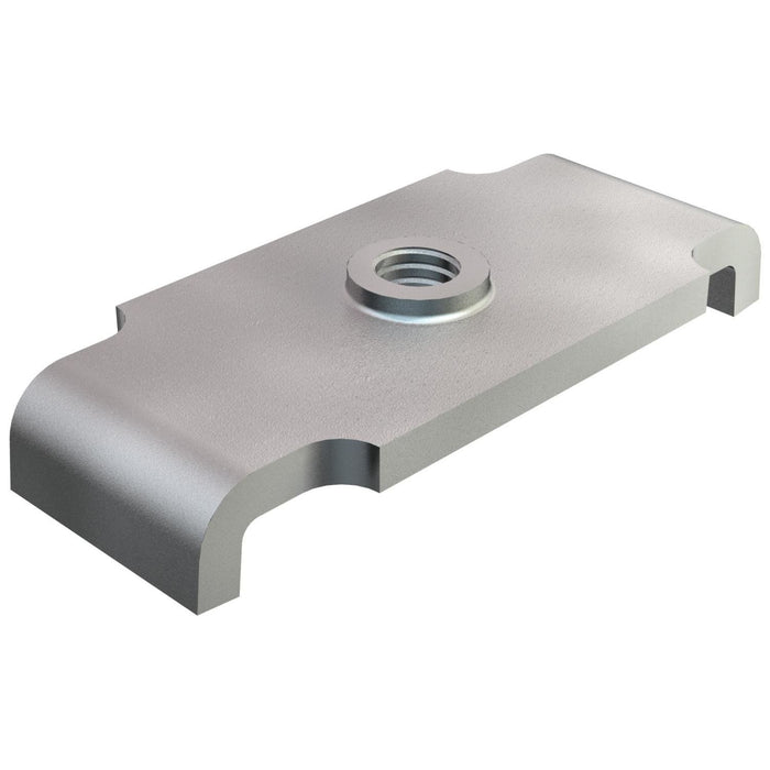 OBO Bettermann Vertr - Gleitmutter Gleitmutter ohne Schraube T 6012 M4 G − 100 Stück
