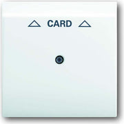 Busch-Jaeger - Abdeckung/Bedienelement für Installationsschalterprogramme Zentralscheibe aws 1792-74 für Cardschalter