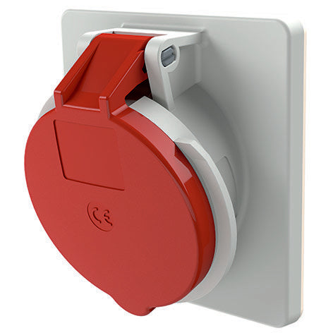Mennekes - CEE-Anbausteckdose (IEC 60309) Anbaudose TA 20147A 32A,5p,6h,400V,IP44