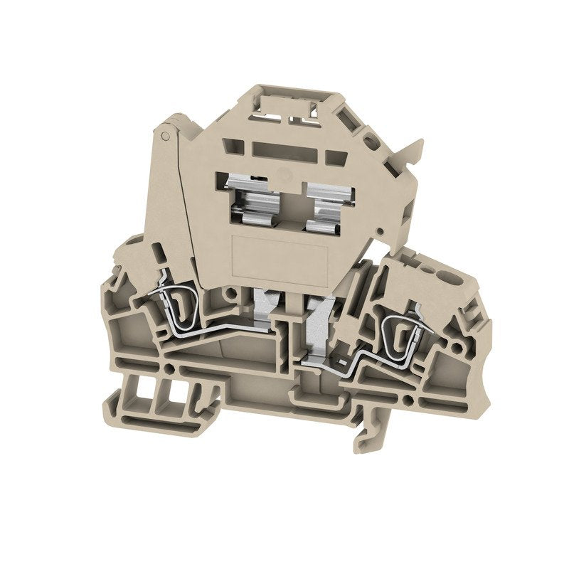 Weidmüller - Sicherungs-Reihenklemme Sicherungsklemme ZSI 2.5 2,5qmm beige