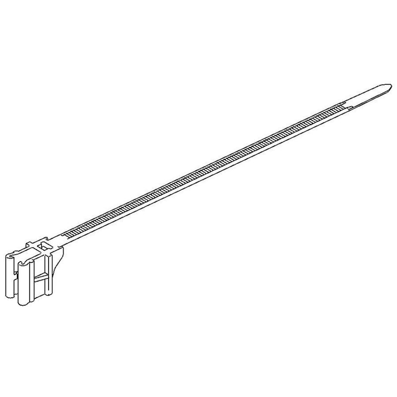 HellermannTyton - Kabelbinder Befestigungsbinder 148-00200(500) 160x4,6 mm − 500 Stück
