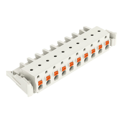 WAGO - Kabelsteckverbinder für Leiterplattensteckverbinder 1-Leiter-Federleiste 2721-210/037-000 Push-inCAGECLAMP,lgr − 25 Stück