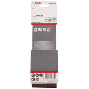 Bosch - Schleifpapier/Schleifvlies PRO X440 Schleifband, 75 x 2608606049 480 mm, G220, 3-tlg