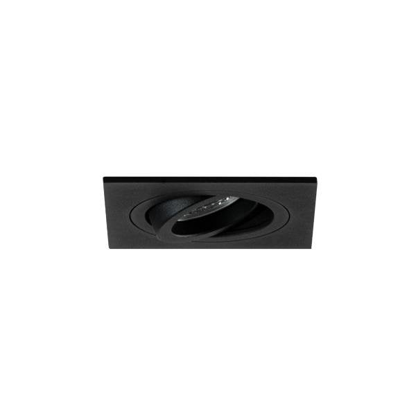 Brumberg Leuchten - Downlight/Strahler/Flutlicht Einbaumodul quadratisch 45009180 strukturschwarz