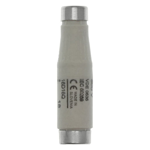 Eaton - D-Sicherungseinsatz Sicherungseinsatz FUSE 16A D#16D16Q 16A AC 500V 50kA − 10 Stück