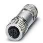 Phoenix Contact - Rundsteckverbinder, feldkonfektionierbar (Industriesteckverbinder) Bussystem-Steckverbinder SACC-M12FSB-#1424696