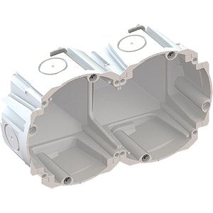 Kaiser - Dose, Gehäuse für Montage in der Wand/Decke Quickbox 2x1 Hohlwände für Hohlwände