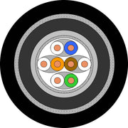 Draka Comteq (DNT) - Daten- und Kommunikationskabel UC900 SS23 C7 (L)HQ2Y BK 60062472-T1000 4P S/FTP AWG23 SWB